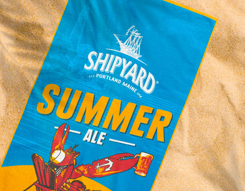 Shipyard Summer Beach Towel
