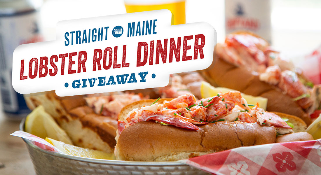Straight From Maine Lobster Roll Dinner Giveaway