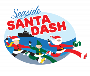 Seaside Santa Dash logo