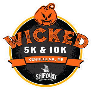 Wicked 5k/10k - Kennebunk, Maine logo